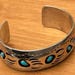 Vintage Pfarlene Spencer sterling silver cuff, Pfarlene Spencer hallmark — view 11 of 17