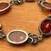 Art nouveau sterling silver bracelet — view 9 of 16