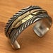 Vintage sterling silver cuff — view 10 of 16