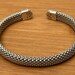 Vintage sterling silver cuff — view 5 of 10
