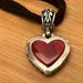 Vintage sterling silver pendant — view 5 of 8