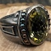 1920s Samuel B. Behnam (Behnam Jewelry Corp) sterling silver ring, bjc hallmark — view 2 of 10