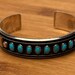 Vintage sterling silver cuff — view 12 of 19