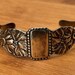 Vintage sterling silver cuff — view 1 of 10