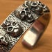 Victorian sterling silver cuff — view 1 of 20