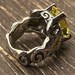 Sterling silver ring, thailand hallmark — view 7 of 10