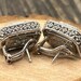 Vintage sterling silver earrings — view 5 of 10