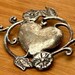 Vintage sterling silver brooch — view 1 of 6