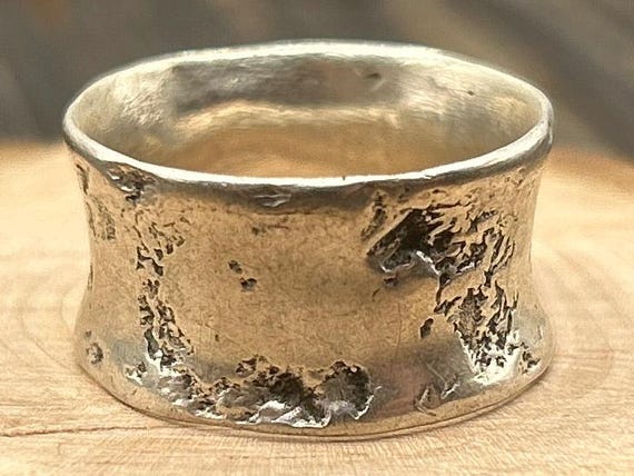 THE ORIGINAL 1 Wide Band Silver Ring