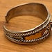 Vintage sterling silver cuff — view 11 of 20