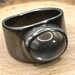 Mid century sterling silver ring, eretz yisrael hallmark — view 3 of 20