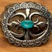 Vintage sterling silver belt buckle — view 4 of 18