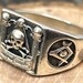 Vintage sterling silver ring — view 8 of 10