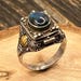 Antique sterling silver locket — view 1 of 10