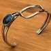 Vintage sterling silver cuff — view 1 of 10