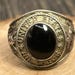 Mid century sterling silver signet ring — view 3 of 19
