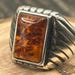 Vintage sterling silver signet ring — view 1 of 10