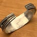 Vintage sterling silver cuff — view 16 of 20