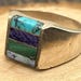 Vintage sterling silver signet ring — view 7 of 13