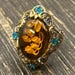 Art nouveau sterling silver ring — view 11 of 15