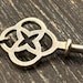 Antique sterling silver pendant — view 6 of 10