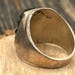 Vintage sterling silver signet ring — view 6 of 12