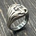 Art nouveau sterling silver ring — view 1 of 9