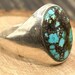 Mid century sterling silver signet ring — view 4 of 19