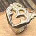 Vintage sterling silver ring, mexico hallmark — view 11 of 16