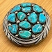 Vintage sterling silver belt buckle — view 6 of 20