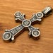 Antique sterling silver pendant — view 7 of 20
