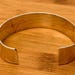 Vintage sterling silver cuff, mexico hallmark — view 8 of 10