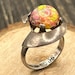 Mid century sterling silver ring, mexico hallmark — view 1 of 10