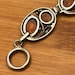 Art nouveau sterling silver bracelet — view 17 of 20