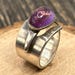 Mid century David-Andersen sterling silver ring, David-Andersen hallmark — view 6 of 20