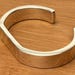 Art deco sterling silver cuff — view 3 of 10