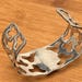Mid century sterling silver cuff — view 13 of 17