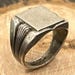 Vintage sterling silver signet ring — view 1 of 10
