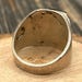 Vintage sterling silver signet ring — view 5 of 12