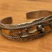 Vintage sterling silver cuff — view 10 of 20