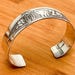 Vintage sterling silver cuff, mexico hallmark — view 3 of 10