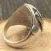 Jude Candelaria sterling silver ring, jude c zuni hallmark — view 4 of 10