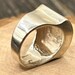 Vintage sterling silver signet ring — view 8 of 10