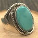 Jude Candelaria sterling silver ring, jude c zuni hallmark — view 3 of 10