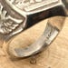 Vintage sterling silver signet ring — view 14 of 18