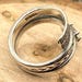 Antique sterling silver ring, israel hallmark — view 8 of 10