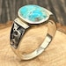 Vintage sterling silver ring — view 17 of 19