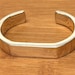 Art deco sterling silver cuff — view 7 of 10