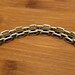 Vintage brass bracelet, mexico hallmark — view 6 of 17