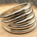 Vintage sterling silver ring, italy hallmark — view 2 of 9